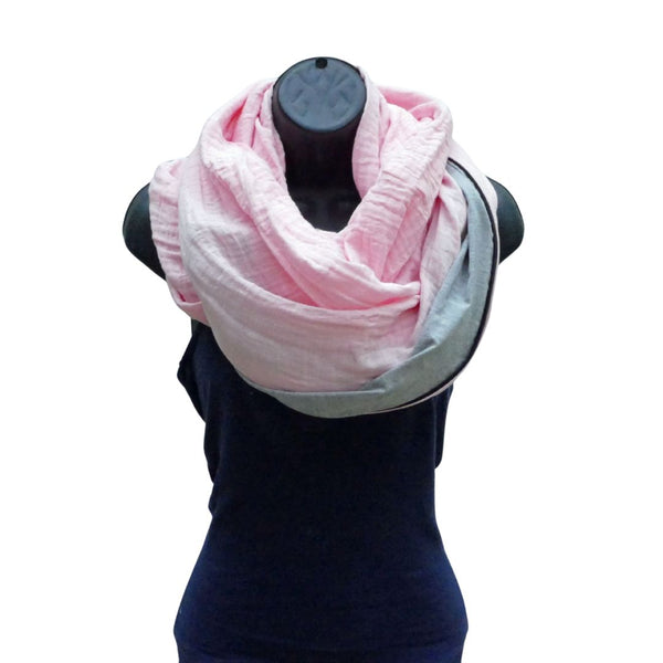 Infinity pink scarf