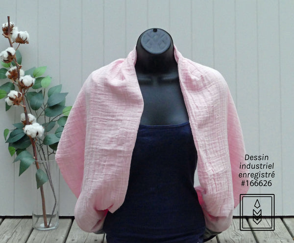 Infinity pink scarf