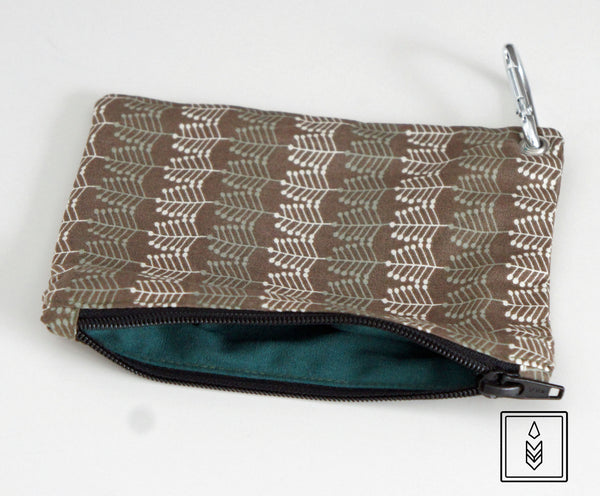 Petite pochette pour foulard multifonction