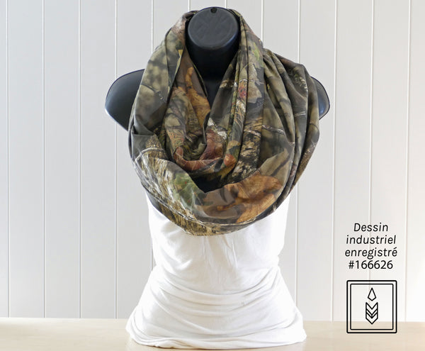Camouflage scarf