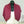 Load image into Gallery viewer, Raspberry red ribbed bamboo infinity scarf
