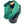 Foulard infini en bambou vert