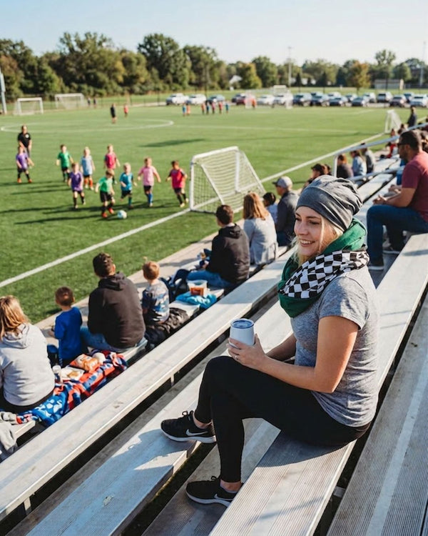 Le foulard Gradins : le parfait compagnon des soirs de soccer