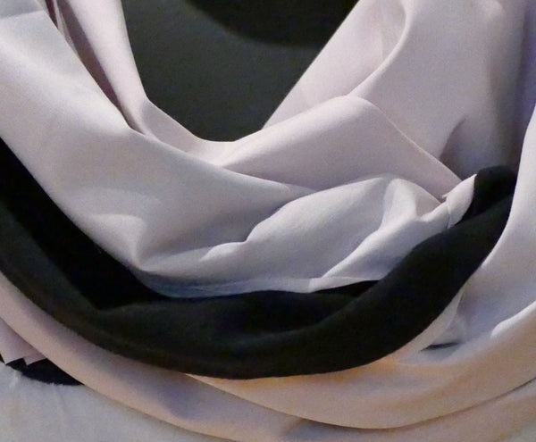 PRÉ-COMMANDE - Foulard en bambou léger rose pâle