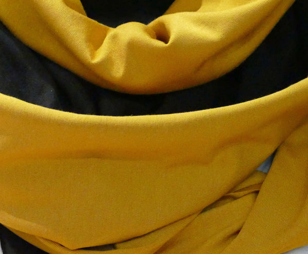 PRÉ-COMMANDE - Foulard infini en bambou jaune
