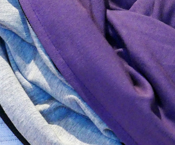 Purple Bamboo Scarf