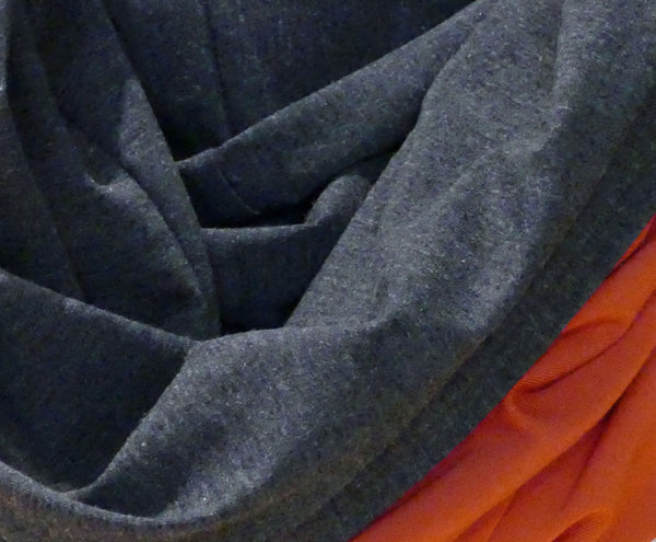 Foulard charcoal en polycoton