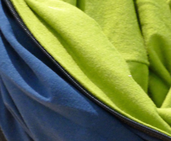 Lime green infinity scarf for women