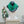 Foulard multifonction 5-en-1 en bambou vert Irlande – pratique, confortable et parfait pour tes soirées et sorties