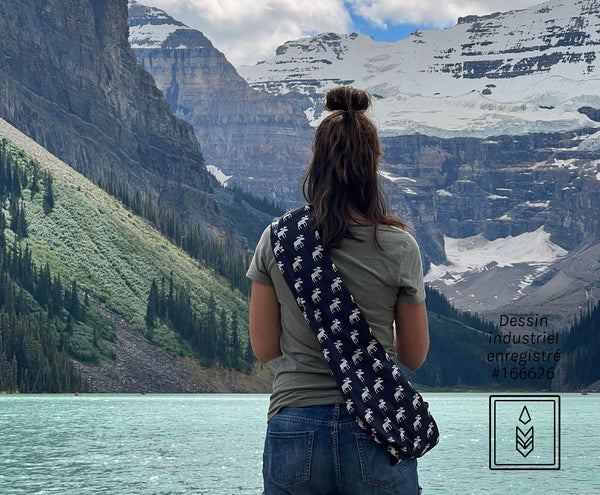 5-in-1 multifunctional orange bamboo scarf – practical, energetic and perfect for moving