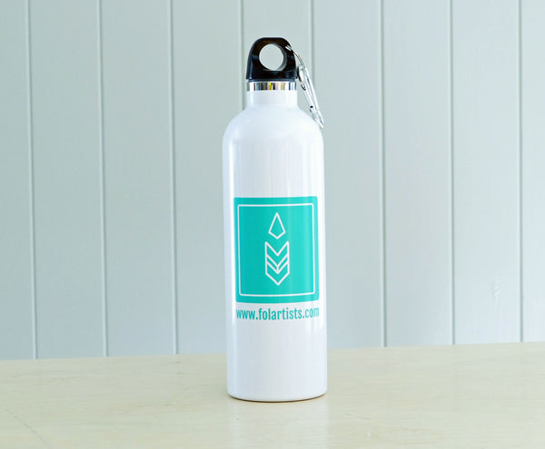 Insulated bottle with carabiner