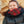 Foulard d'hiver en flanelle noire