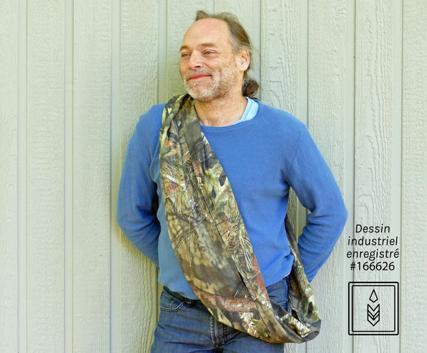 Foulard camouflage pour homme