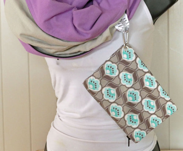Small pouch for multifunction scarf