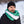 Tuque en bambou noire unie